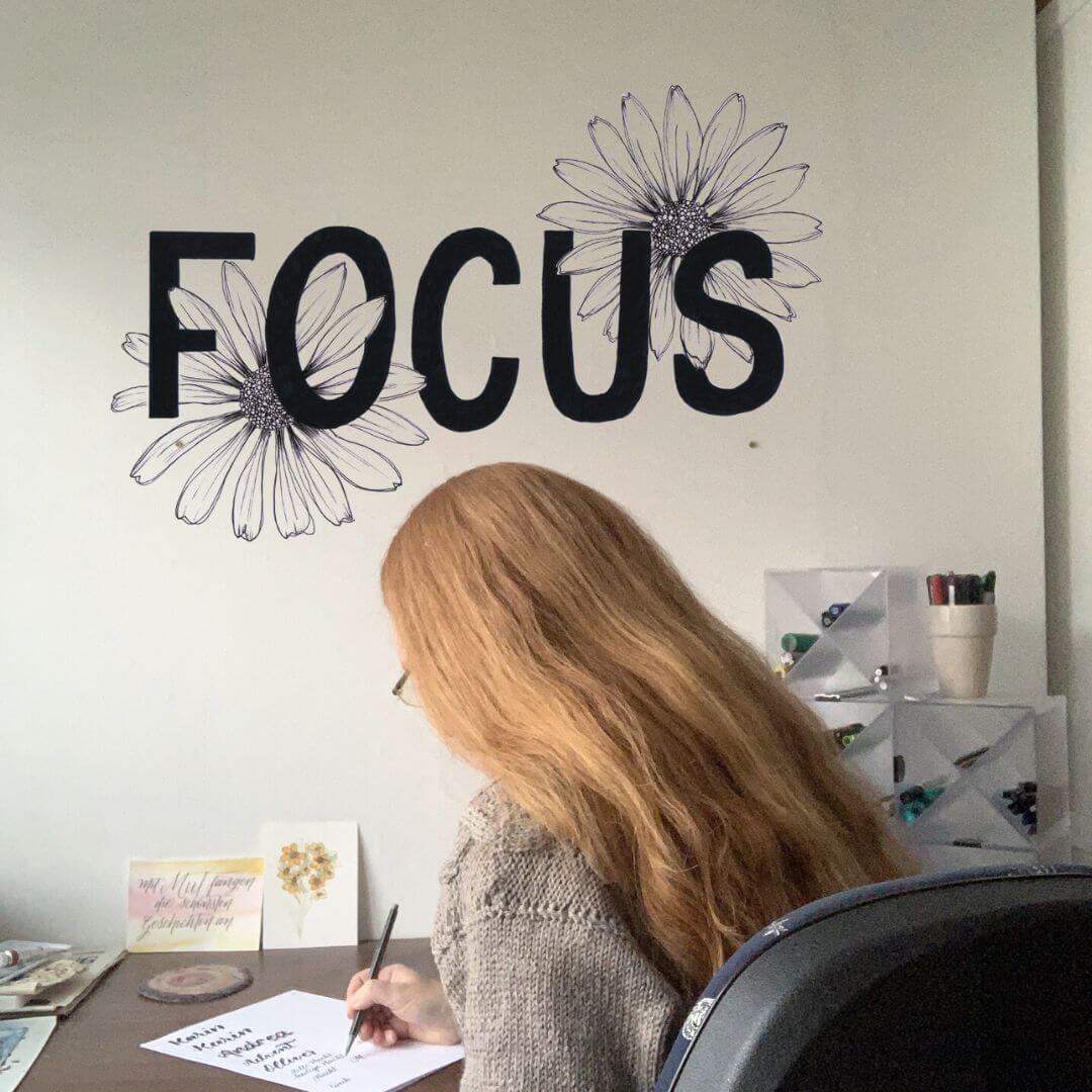Wandbild "Focus"